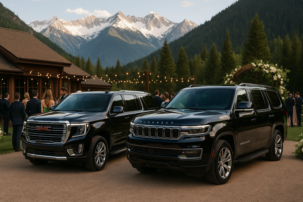 Aspen wedding transport