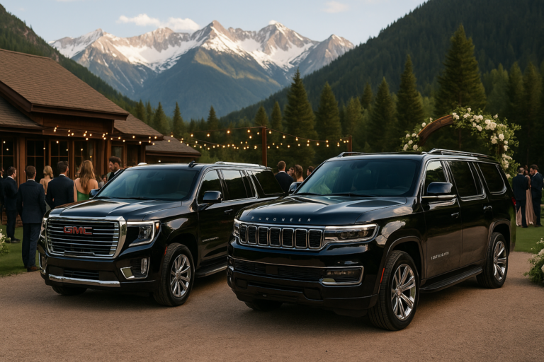 Aspen wedding transport