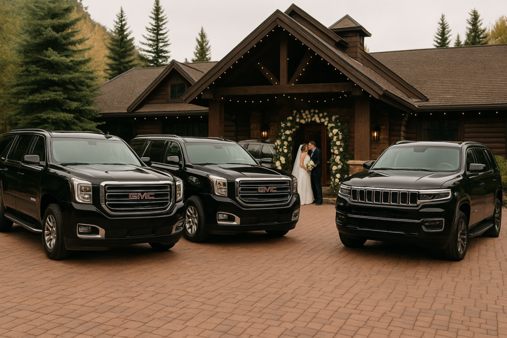 wedding limo transportation