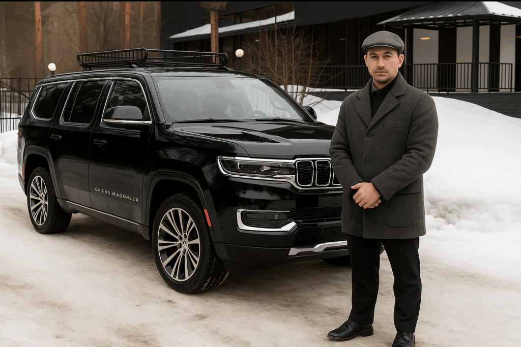 Aspen airport transportation luxury SUV