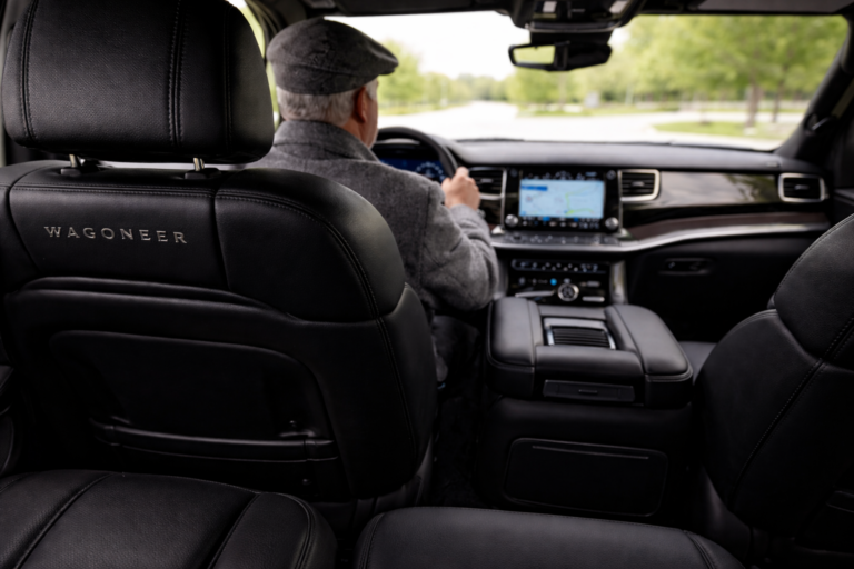 Silver Fox Driver luxury SUV