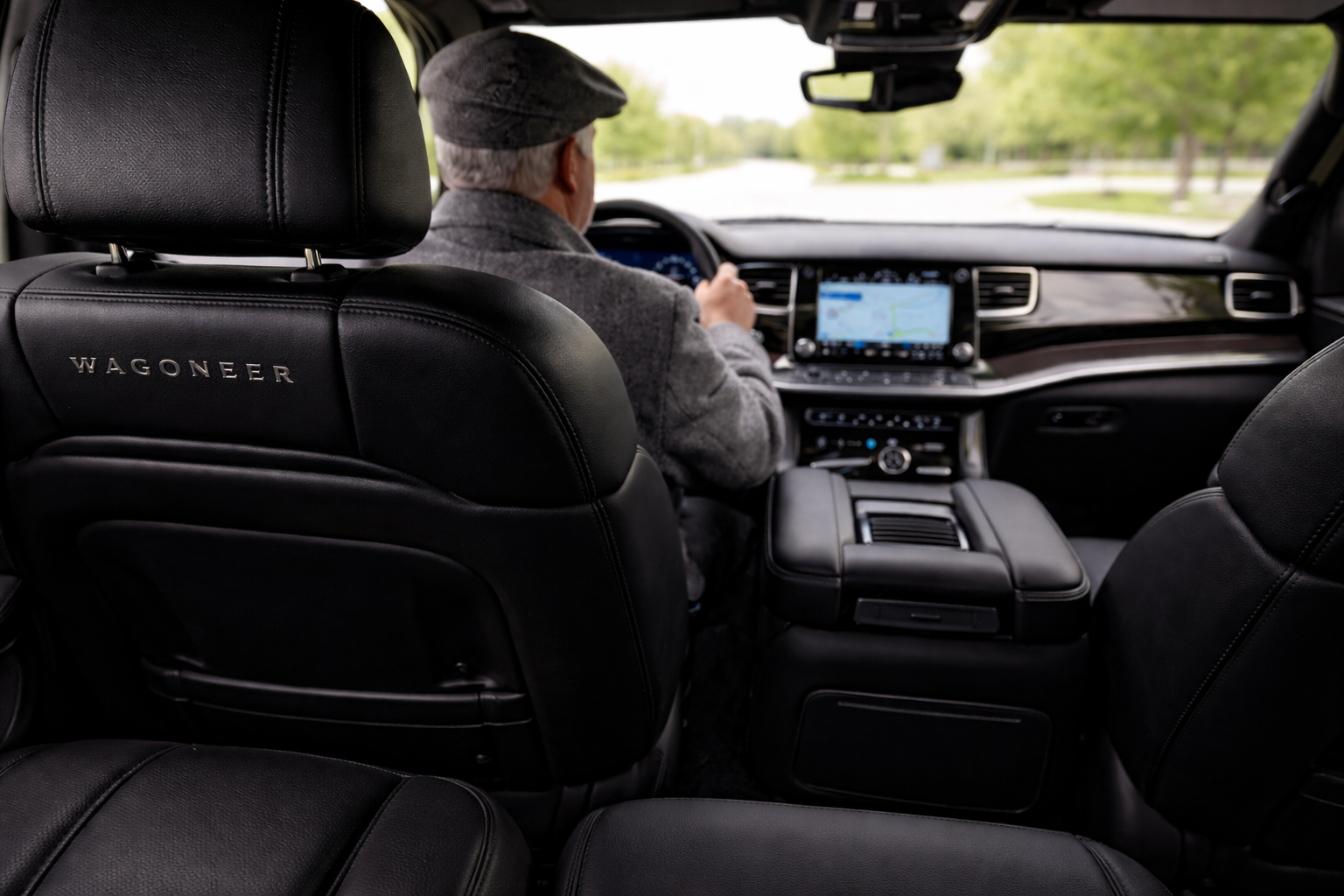 Silver Fox Driver luxury SUV