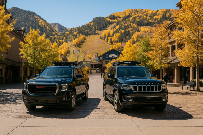 aspen transportation gondola suvs