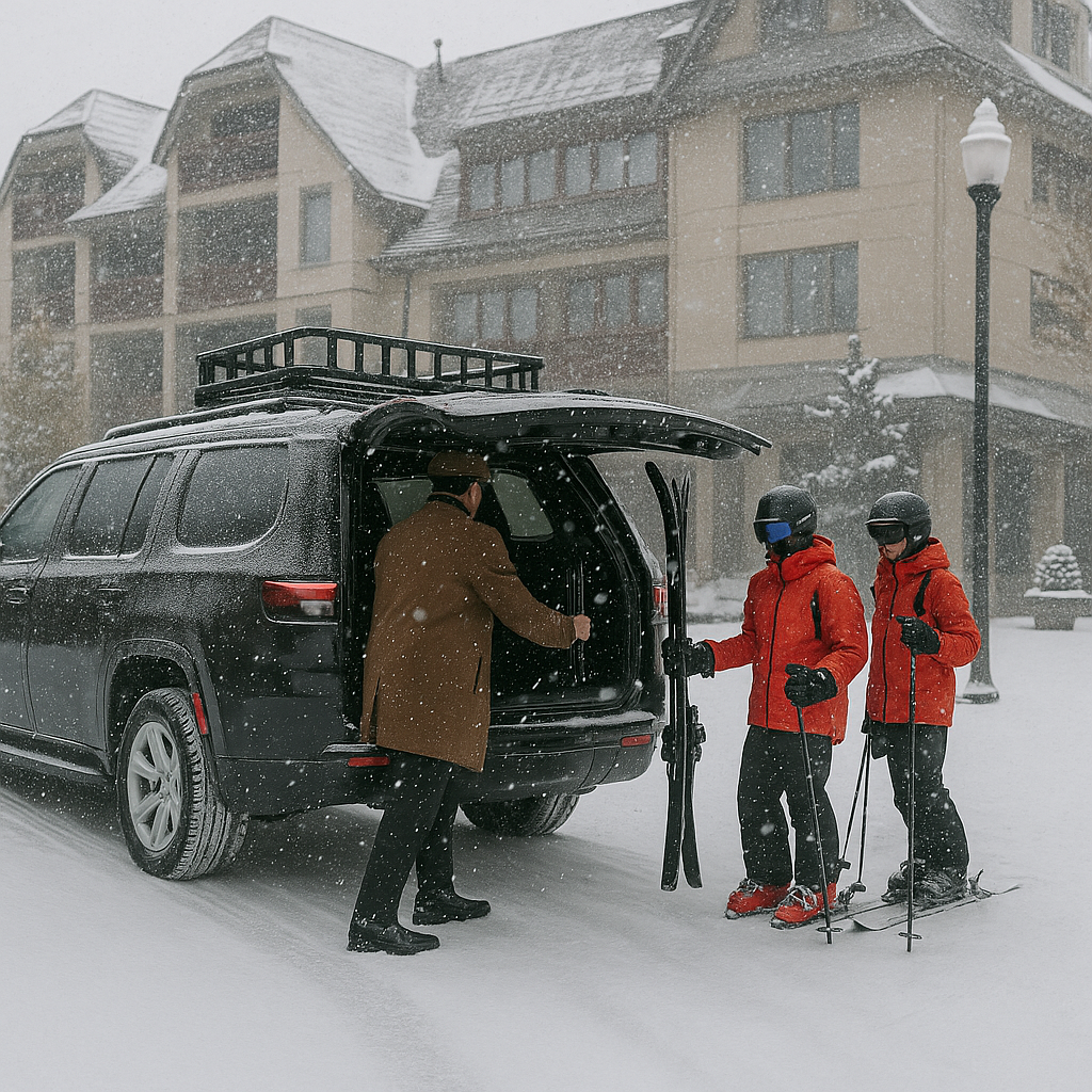 aspen limo ski drop off
