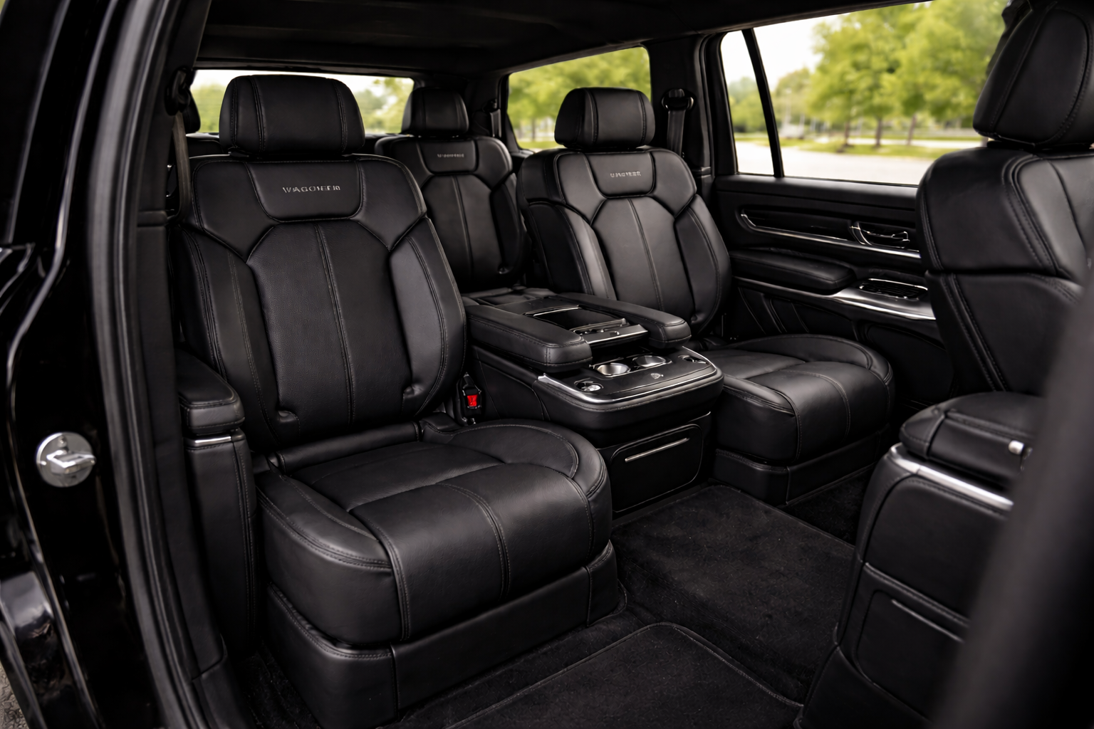 silver fox limo suv luxury