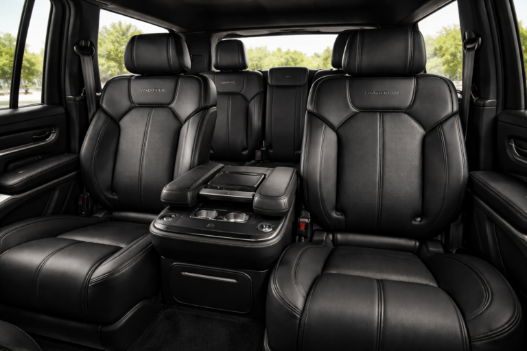 Silver Fox Driver luxury SUV