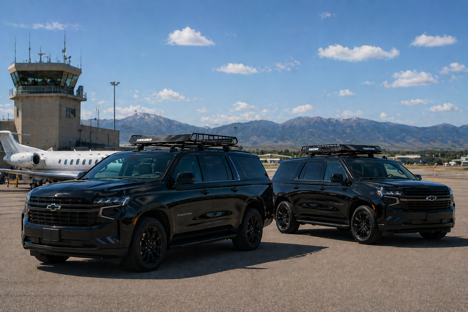 airport transportation luxury car